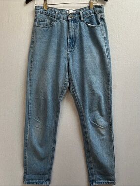 Little Mountain Vancouver Straight Leg Denim Jeans Light Blue M 30